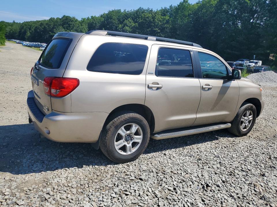 2008 Toyota Sequoia VIN 5TDBY64A98S010686 COPART salvage auction — MINOR DENT/SCRATCHES, Ct - Certificate Of Title (P), sold $3,400 on 2026-07-22 (photo 3)