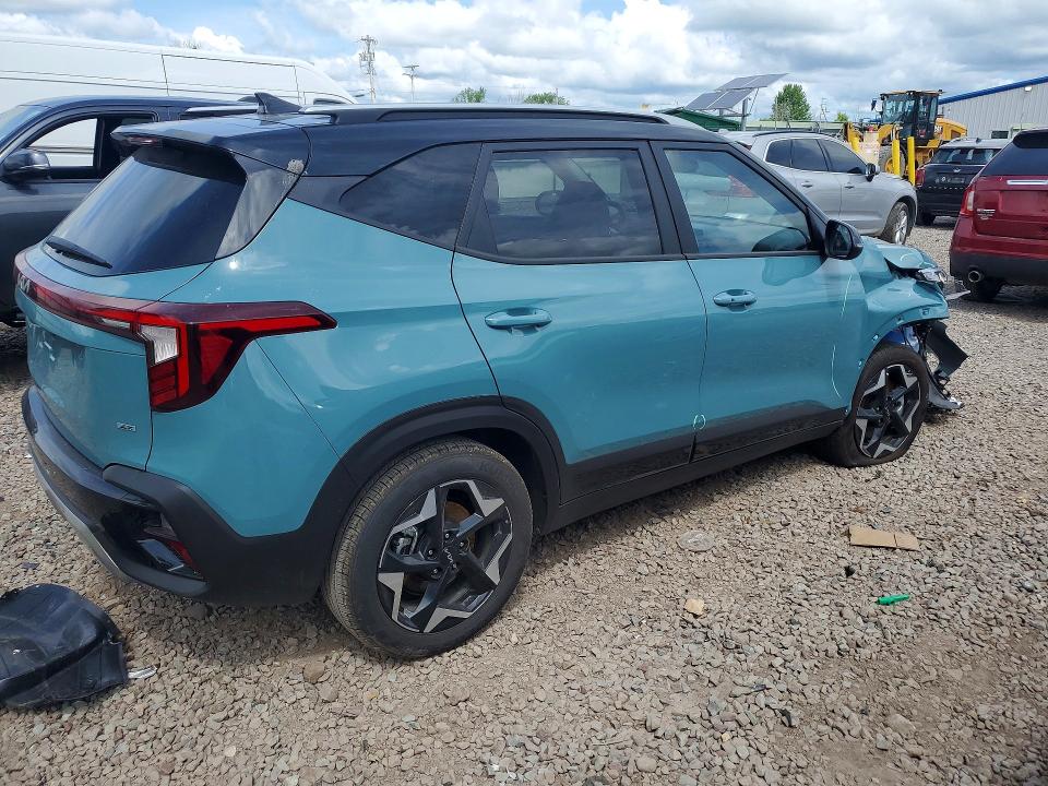 2026 Kia Seltos VIN KNDEUCAA9T7931983 COPART salvage auction — FRONT END, Ny - Mv-907A Salvage Certificate, sold $7,800 on 2026-08-10 (photo 3)
