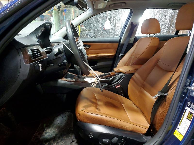 2011 BMW 3 series VIN WBAPK5C58BF125838 COPART salvage auction — FRONT END, Ny - Mv-907A Salvage Certificate, sold $775 on 2026-07-22 (photo 7)