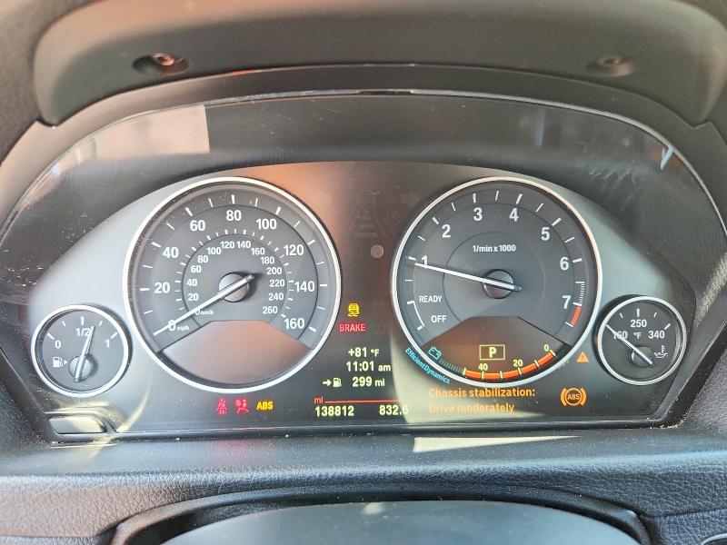 2014 BMW 3er VIN WBA3B5G58ENS09760 COPART salvage auction — FRONT END, PA - CERTIFICATE OF SALVAGE, sold $2,100 on 2026-07-31 (photo 9)