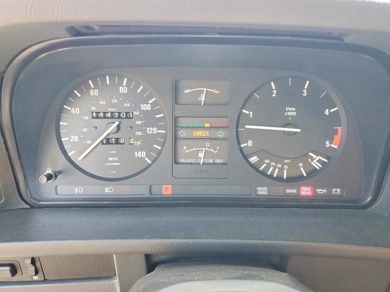 1986 BMW 5 series VIN WBADK8308G9660652 COPART salvage auction — FRONT END, CA - SALVAGE CERTIFICATE, sold $1,400 on 2026-07-30 (photo 9)