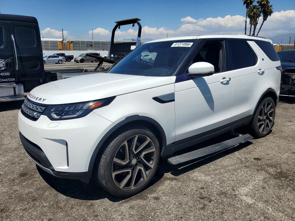 2018 Land rover Discovery VIN SALRR2RV9JA054005 COPART salvage auction — SIDE, CA - DIS/DLR/EXP ONLY CLEAN TITLE, sold $8,500 on 2026-07-24 (photo 1)