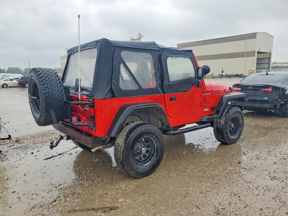 1997 Jeep Wrangler / VIN 1J4FY29P7VP401830 COPART salvage auction — NORMAL WEAR, Ks - Cert Of Title-Rebuilt Salvage, sold $2,050 on 2026-08-11 (photo 3)