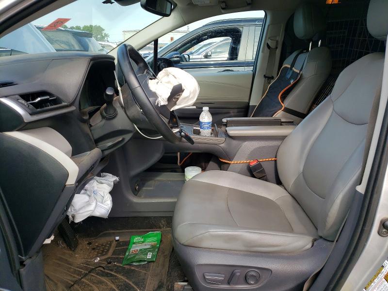 2021 Toyota Sienna VIN 5TDYSKFC1MS020383 COPART salvage auction — FRONT END, CT - CERT OF TITLE-SALVAGE, sold $475 on 2026-07-24 (photo 7)