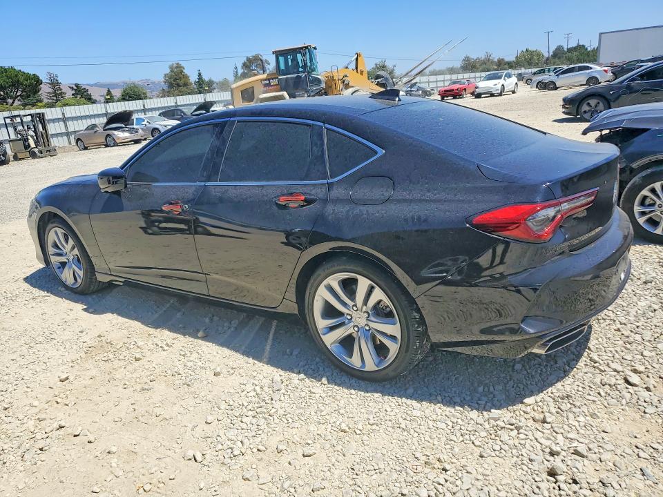 2023 Acura Tlx VIN 19UUB5F41PA004874 COPART salvage auction — VANDALISM, Ca - Salvage Certificate, sold $13,600 on 2026-07-28 (photo 2)
