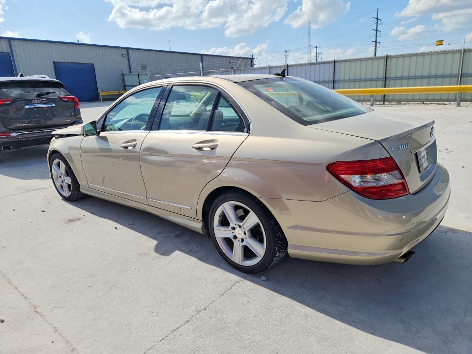 2010 Mercedes-benz C class VIN WDDGF5EB6AR107190 COPART salvage auction — FRONT END, Tx - Certificate Of Title, sold $150 on 2026-07-28 (photo 2)