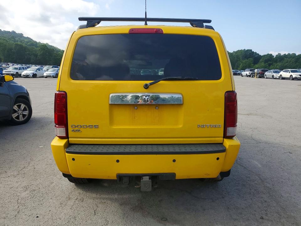2011 Dodge Nitro VIN 1D4PU6GXXBW534554 COPART salvage auction — FRONT END, Pa - Cert Of Title, sold $550 on 2026-07-09 (photo 6)