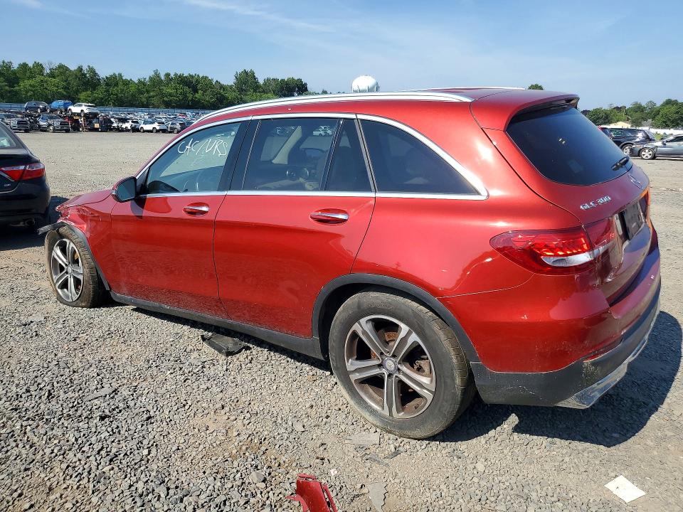 2017 Mercedes-benz Glc VIN WDC0G4KB8HF198220 COPART salvage auction — FRONT END, Wv - Certificate Of Title, sold $3,400 on 2026-08-07 (photo 2)