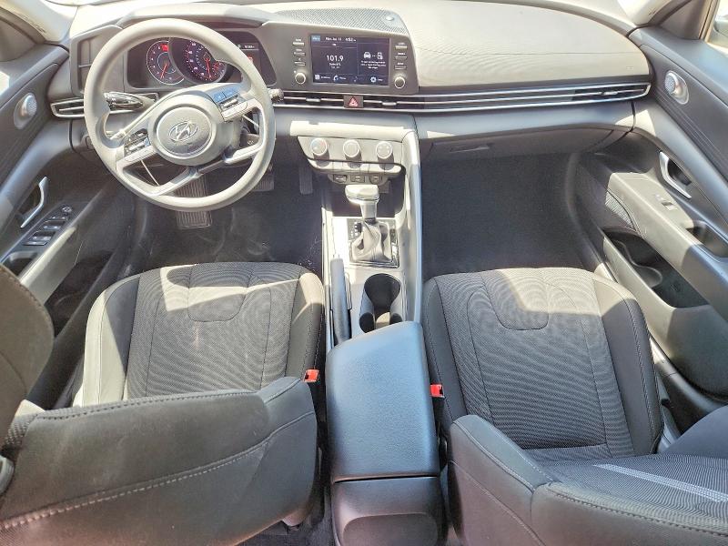 2021 Hyundai Elantra VIN 5NPLL4AG6MH014727 COPART salvage auction — REAR END, Hi - Certificate Of Salvage, sold $3,250 on 2026-07-27 (photo 8)