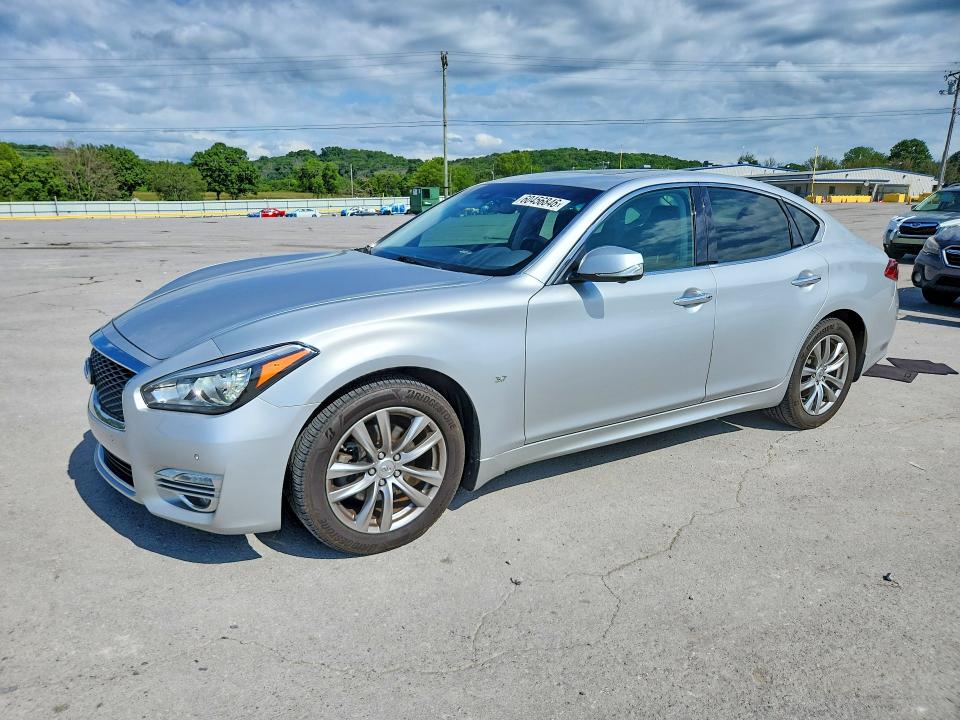 2015 Infiniti Q70 VIN JN1BY1AP2FM540148 COPART salvage auction — MINOR DENT/SCRATCHES, Nc - Certificate Of Title, sold $1,050 on 2026-07-18 (photo 1)