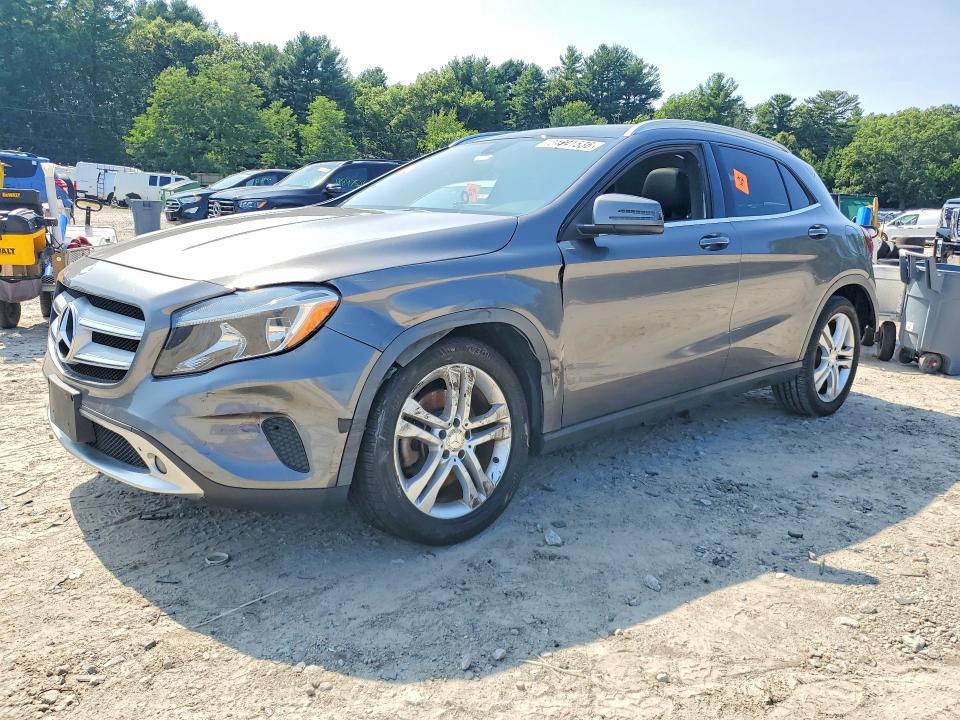 2015 Mercedes-benz Gla-klasse VIN WDCTG4GBXFJ069024 COPART salvage auction — FRONT END, Ma - Cert Of Title-Reconstrctd Coll, sold $1,050 on 2026-08-10 (photo 1)