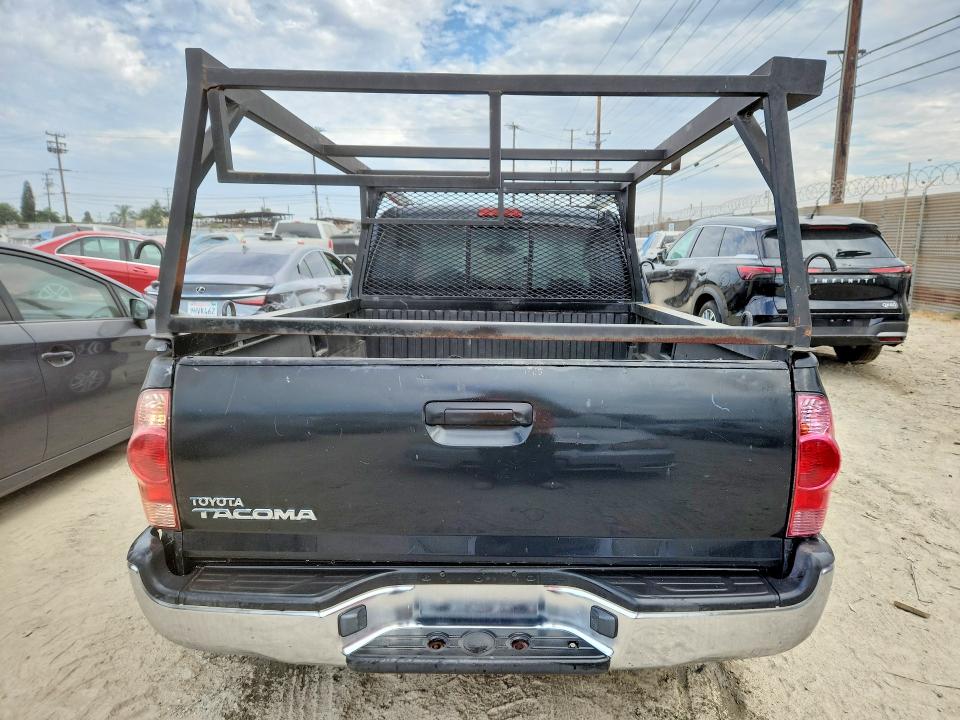 2006 Toyota Tacoma VIN 5TETX22N56Z299796 COPART salvage auction — FRONT END, Ca - Dlr/Dis/Exp Only Salvage Title, sold $3,200 on 2026-07-29 (photo 6)