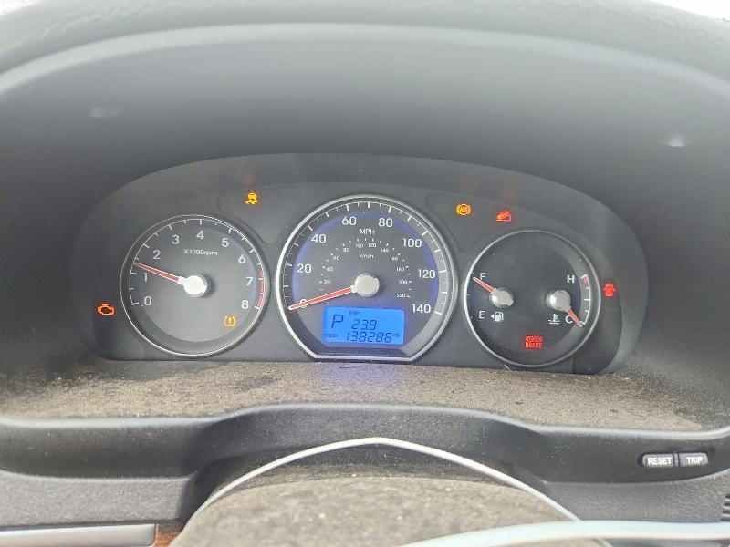 2012 Hyundai Santa fe VIN 5XYZHDAG5CG168203 COPART salvage auction — FRONT END, Ma - Certificate Of Title, sold $1,000 on 2026-07-16 (photo 9)