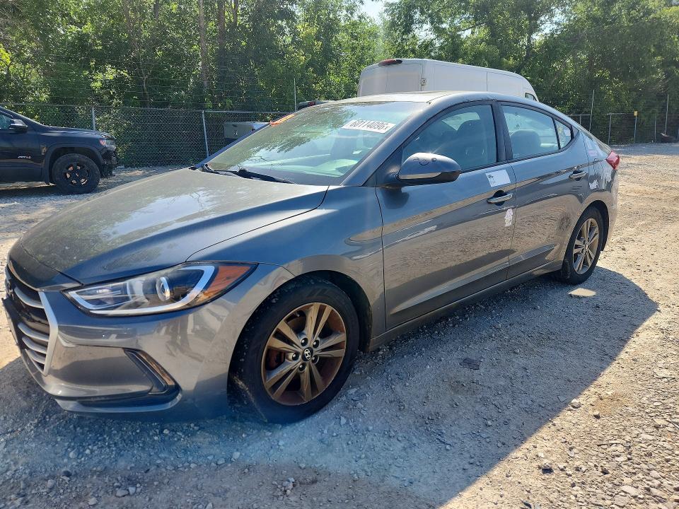2018 Hyundai Elantra VIN 5NPD84LF9JH256384 COPART salvage auction — MECHANICAL, Oh - Certificate Of Title, sold $1,650 on 2026-07-24 (photo 1)