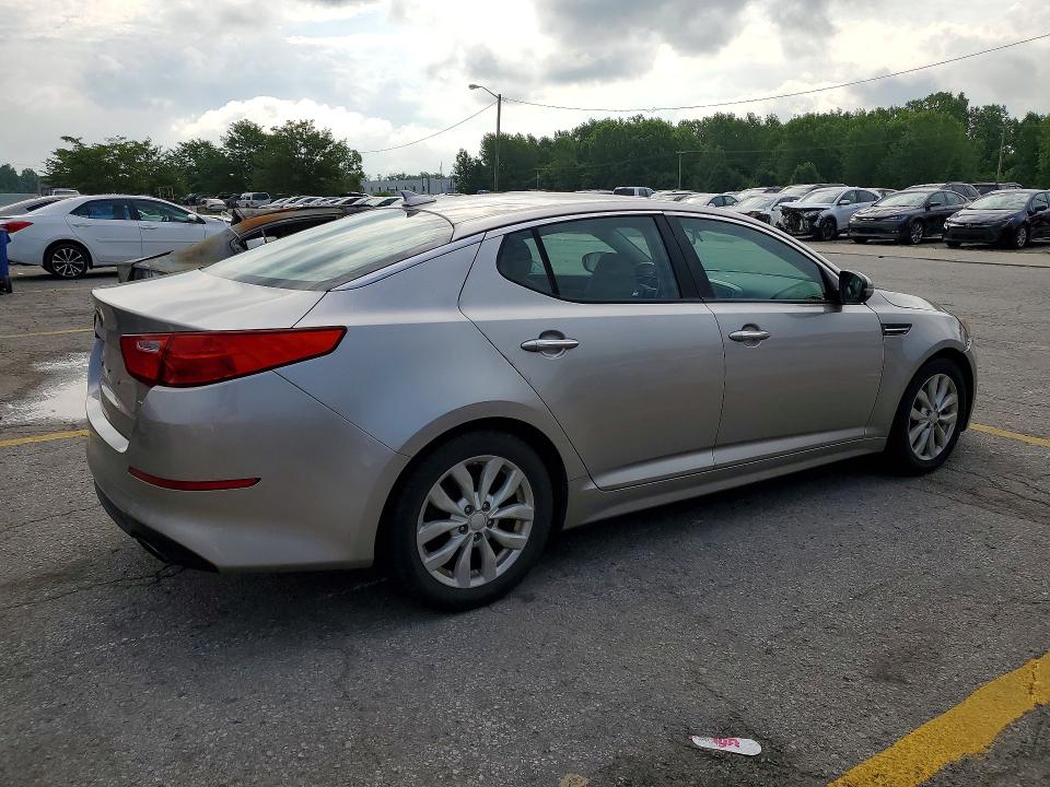 2015 Kia Optima VIN 5XXGM4A71FG473404 COPART salvage auction — FRONT END, In - Cert Of Title - Rebuilt Vehicl, sold $375 on 2026-07-13 (photo 3)