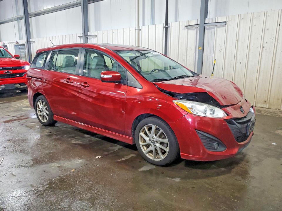 2014 Mazda 5 VIN JM1CW2DL3E0163048 COPART salvage auction — FRONT END, Mn - Cert Of Title-Salvage, sold $1,900 on 2026-09-15 (photo 4)