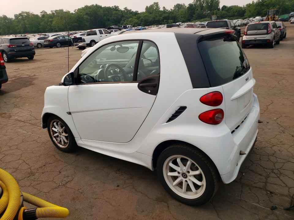 2013 Smart Fortwo VIN WMEEJ3BA7DK651129 COPART salvage auction — FRONT END, Ct - Cert Of Title-Salvage, sold $1,000 on 2026-08-04 (photo 2)