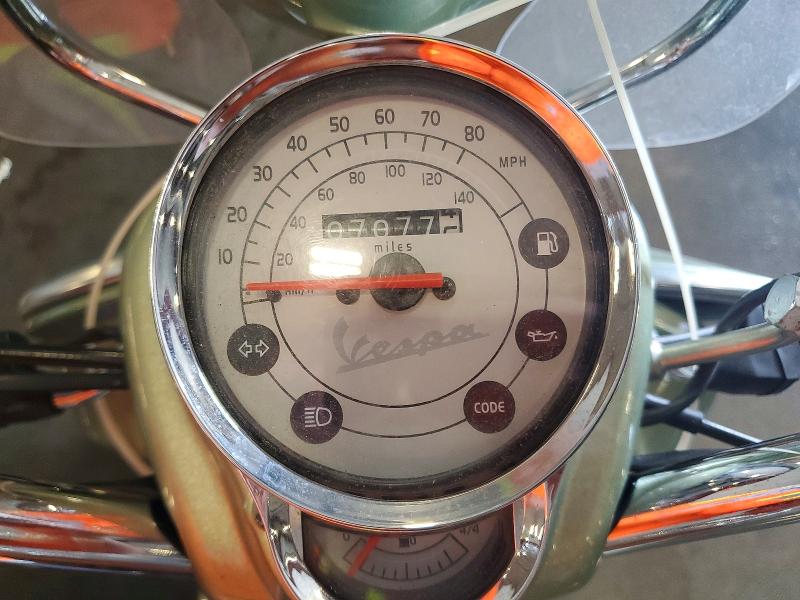 2007 Vespa Lx VIN ZAPM448FX75500717 COPART salvage auction — FRONT END, MN - CERT OF TITLE-PRIOR SALVAGE, sold $475 on 2026-07-16 (photo 7)