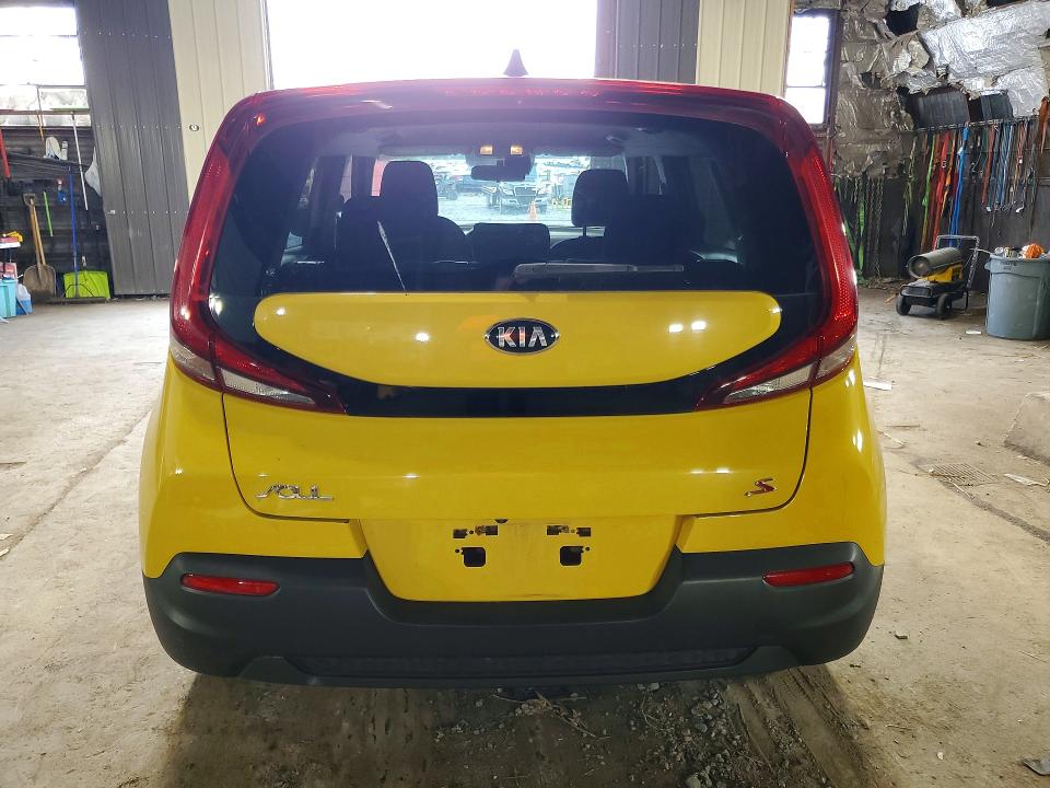 2020 Kia Soul VIN KNDJ23AU6L7088792 COPART salvage auction — FRONT END, Ny - Mv-907A Salvage Certificate, sold $2,600 on 2026-07-29 (photo 6)