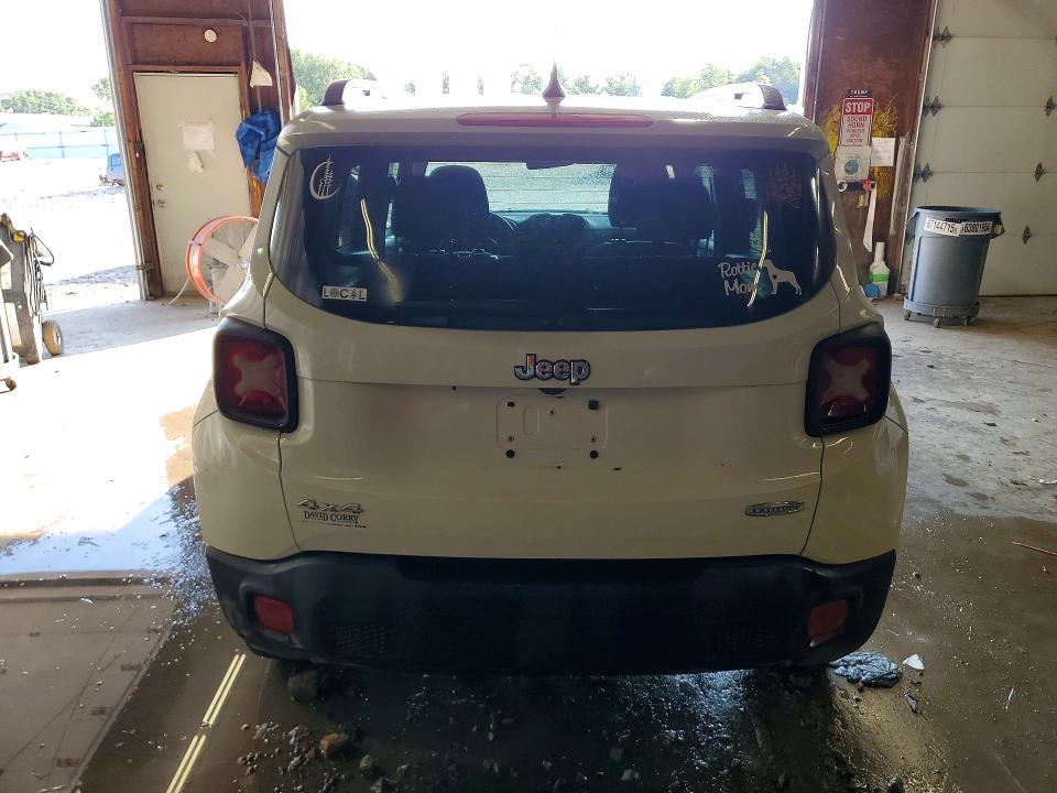 2015 Jeep Renegade VIN ZACCJBBT4FPB39872 COPART salvage auction — FRONT END, Pa - Certificate Of Salvage, sold $950 on 2026-08-13 (photo 6)