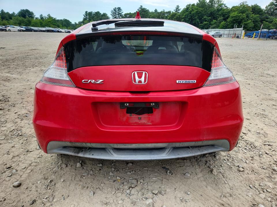 2011 Honda Cr-z VIN JHMZF1C64BS008913 COPART salvage auction — MINOR DENT/SCRATCHES, MA - CERTIFICATE OF TITLE, sold $700 on 2026-07-20 (photo 6)