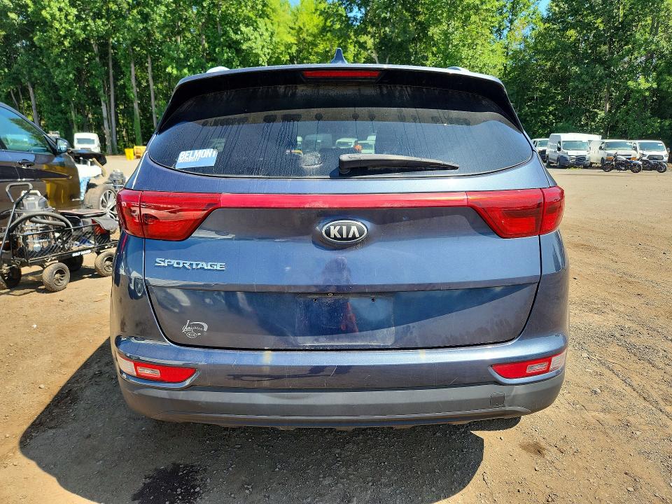 2018 Kia Sportage VIN KNDPMCAC9J7446329 COPART salvage auction — MINOR DENT/SCRATCHES, Ct - Certificate Of Title (P), sold $3,600 on 2026-07-27 (photo 6)