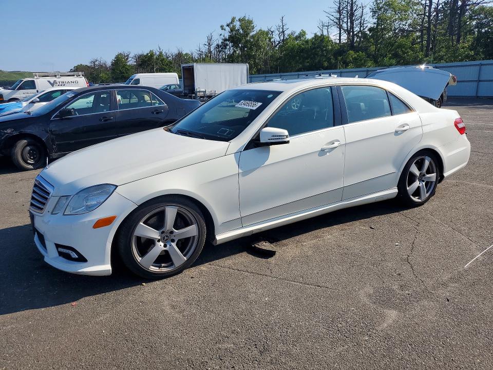 2011 Mercedes-benz E-class VIN WDDHF8HBXBA503446 COPART salvage auction — REAR END, NY - MV-907A SALVAGE CERTIFICATE, sold $725 on 2026-08-10 (photo 1)