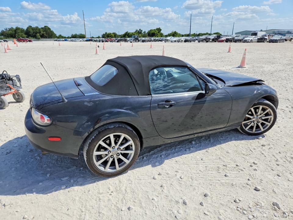 2006 Mazda Mx-5 miata VIN JM1NC25F760120540 COPART salvage auction — FRONT END, TX - SALVAGE VEHICLE TITLE (P), sold $975 on 2026-07-16 (photo 3)