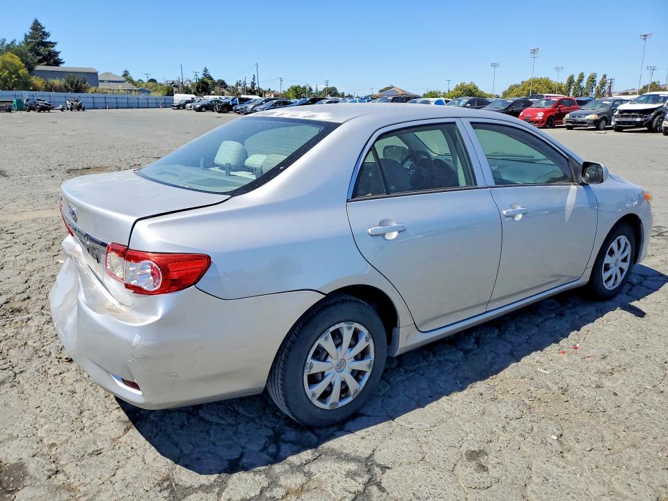 2012 Toyota Corolla VIN 5YFBU4EEXCP022378 COPART salvage auction — REAR END, CA - SALVAGE CERTIFICATE, sold $2,350 on 2026-07-31 (photo 3)