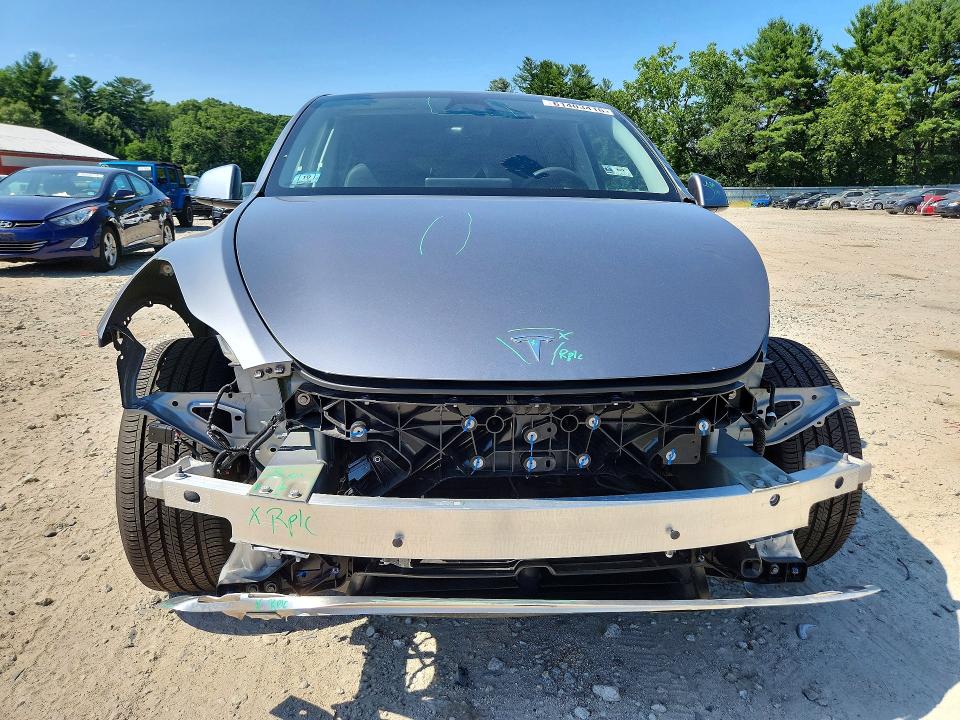 2024 Tesla Model y VIN 7SAYGDEE1RF202194 COPART salvage auction — FRONT END, Ma - Cert Of Title-Salvage, sold $80 on 2026-07-27 (photo 5)