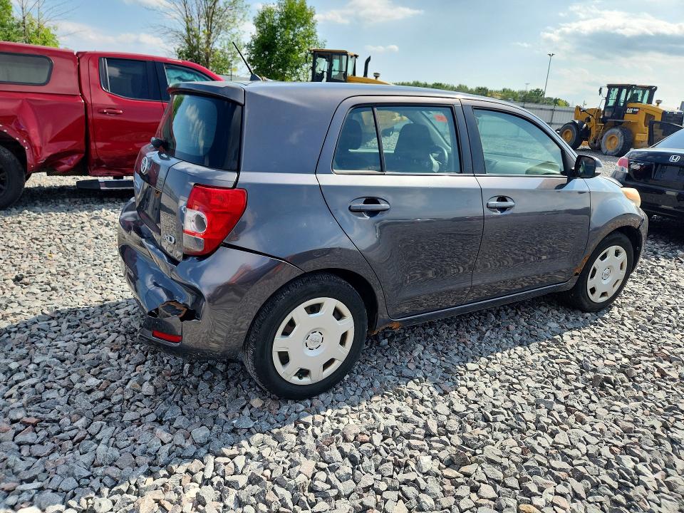2010 Scion Xd VIN JTKKU4B40AJ055573 COPART salvage auction — REAR END, WI - CERT OF TITLE-REBUILT SALVAGE, sold $525 on 2026-07-27 (photo 3)