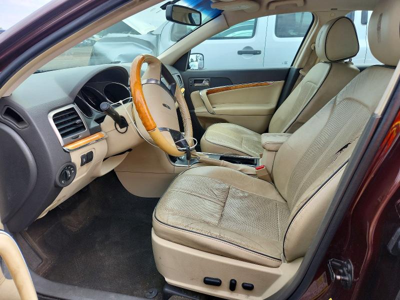 2012 Lincoln Mkz VIN 3LNHL2GC3CR808946 COPART salvage auction — FRONT END, PA - CERTIFICATE OF SALVAGE, sold $175 on 2026-07-28 (photo 7)