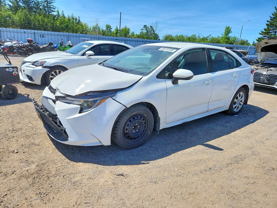 2021 Toyota Corolla VIN 5YFBPMBE4MP147602 COPART salvage auction — FRONT END, On - Permit Salvage, sold $275 on 2026-07-21 (photo 1)