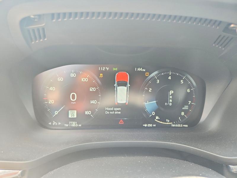 2019 Volvo Xc60 VIN LYV102DK3KB237048 COPART salvage auction — FRONT END, Tx - Salvage Vehicle Title, sold $9,400 on 2026-07-23 (photo 9)