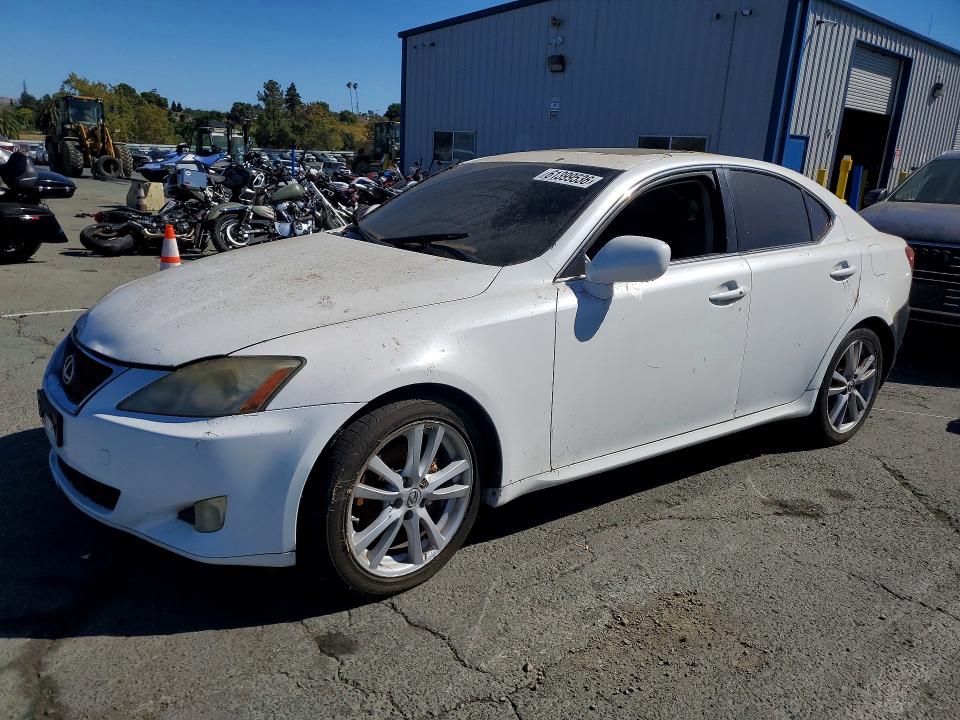 2007 Lexus Is 250 VIN JTHBK262272030993 COPART salvage auction — MECHANICAL, CA - DIS/DLR/EXP ONLY CLEAN TITLE, sold $175 on 2026-07-24 (photo 1)