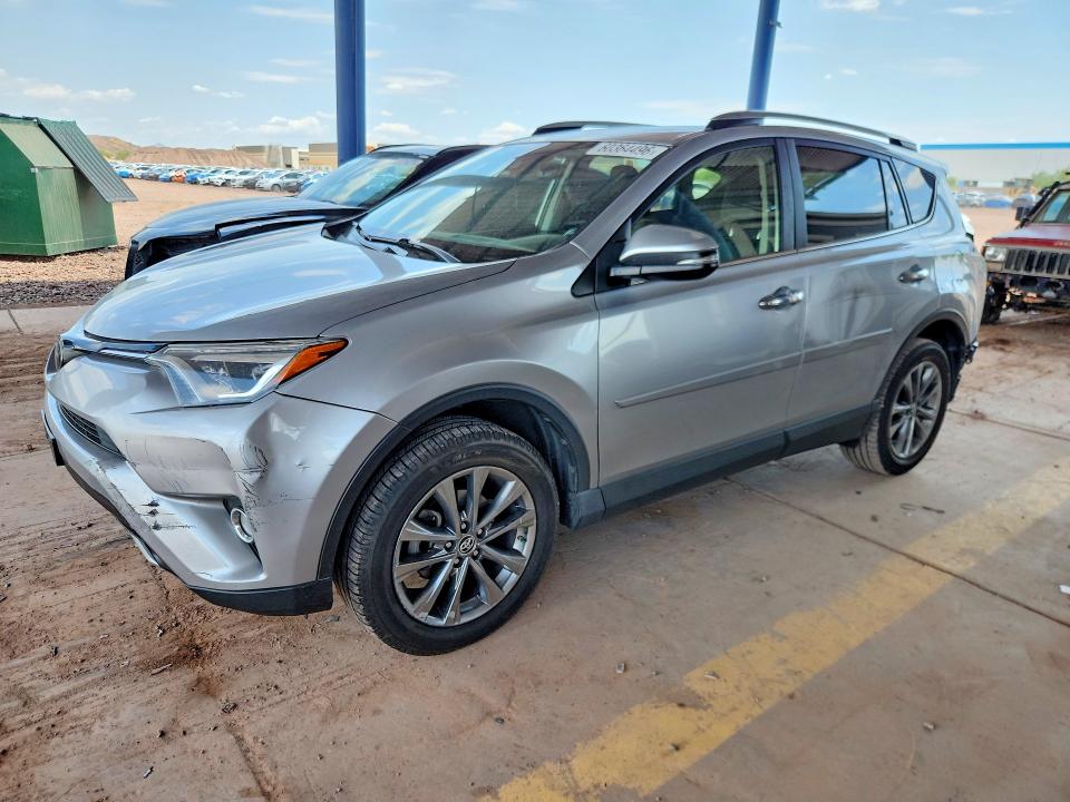 2018 Toyota Rav4 VIN JTMDFREVXJJ226616 COPART salvage auction — REAR END, AZ - CERT OF TITLE - SALVAGE, sold $4,000 on 2026-07-23 (photo 1)