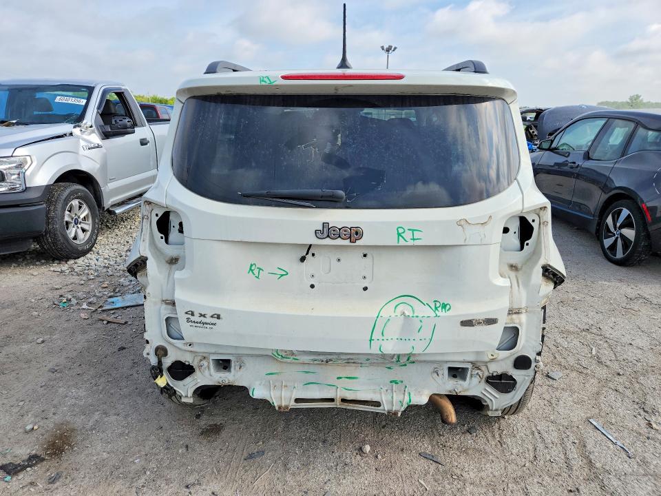 2015 Jeep Renegade VIN ZACCJBBT8FPC40820 COPART salvage auction — REAR END, In - Cert Of Title-Salvage Title, sold $275 on 2026-07-24 (photo 6)