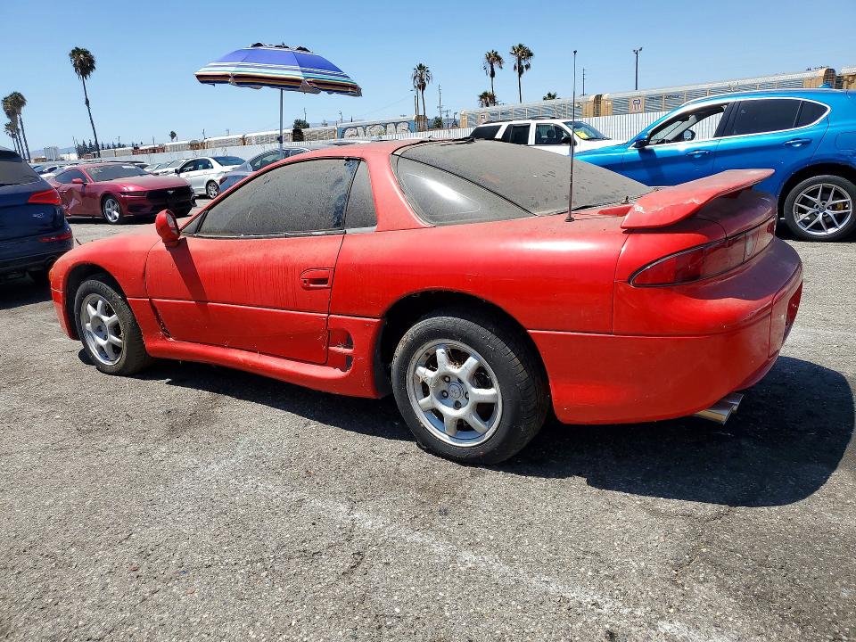 1995 Mitsubishi 3000 gt VIN JA3AM84J6SY002705 COPART salvage auction — MINOR DENT/SCRATCHES, Ca - Dis/Dlr/Exp Only Clean Title, sold $60 on 2026-07-28 (photo 2)