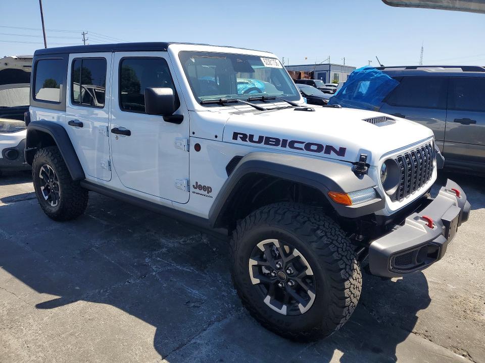 2026 Jeep Wrangler / VIN 1C4PJXFN2TW263549 COPART salvage auction — NORMAL WEAR, Ca - Dis/Dlr/Exp Only Clean Title (P), sold $25,250 on 2026-07-29 (photo 4)
