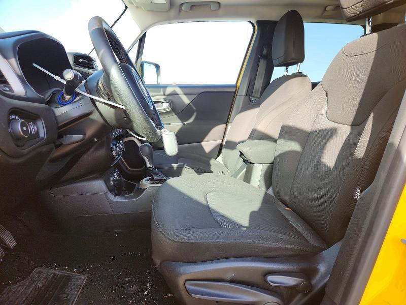 2015 Jeep Renegade VIN ZACCJBBT5FPC33128 COPART salvage auction — FRONT END, Tx - Salvage Vehicle Title, sold $1,450 on 2026-07-27 (photo 7)