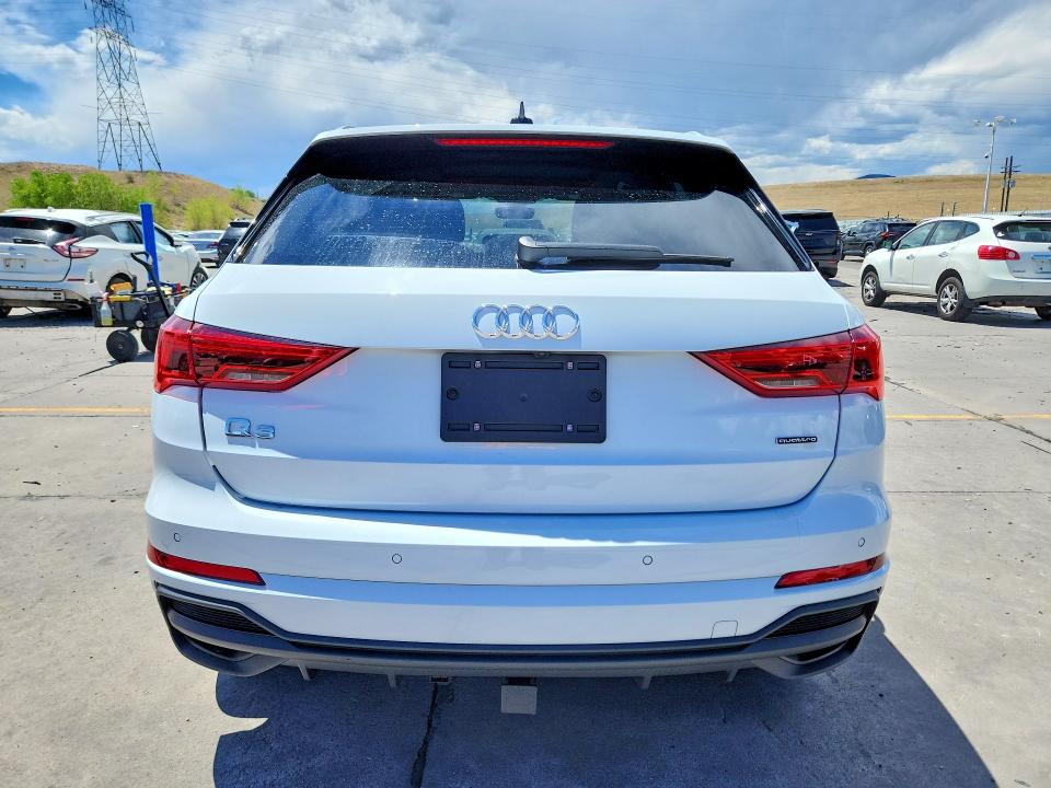 2023 Audi Q3 VIN WA1EECF37P1031223 COPART salvage auction — SIDE, Co - Public - Salvage Title, sold $13,400 on 2026-08-05 (photo 6)