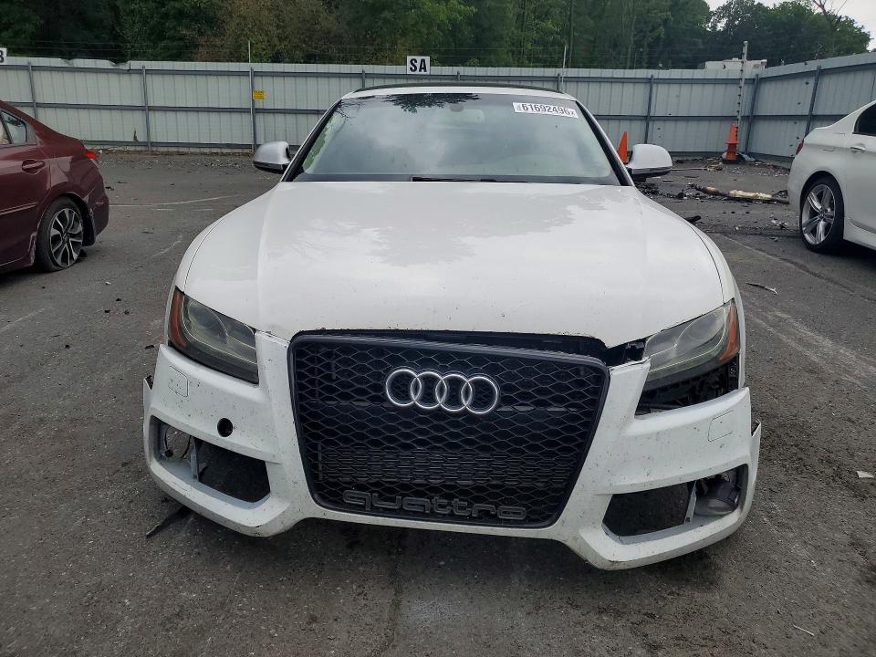 2009 Audi A5 quattro VIN WAUDK78T29A008608 COPART salvage auction — REAR END, MD - CERT OF SALVAGE > 75% DAMAGE (P), sold $125 on 2026-07-28 (photo 5)