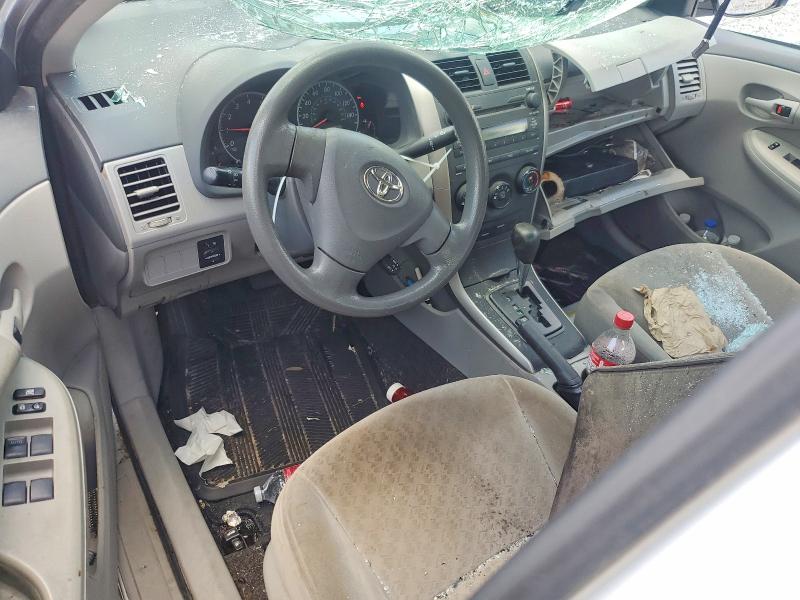 2009 Toyota Corolla VIN JTDBL40E599024841 COPART salvage auction — FRONT END, La - Cert Of Title-Salvage, sold $800 on 2026-07-20 (photo 8)