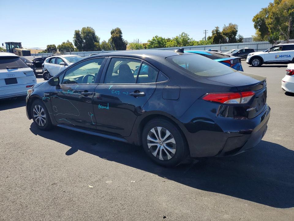 2021 Toyota Corolla VIN JTDEAMDE6MJ019359 COPART salvage auction — FRONT END, CA - SALVAGE CERTIFICATE, sold $60 on 2026-07-29 (photo 2)