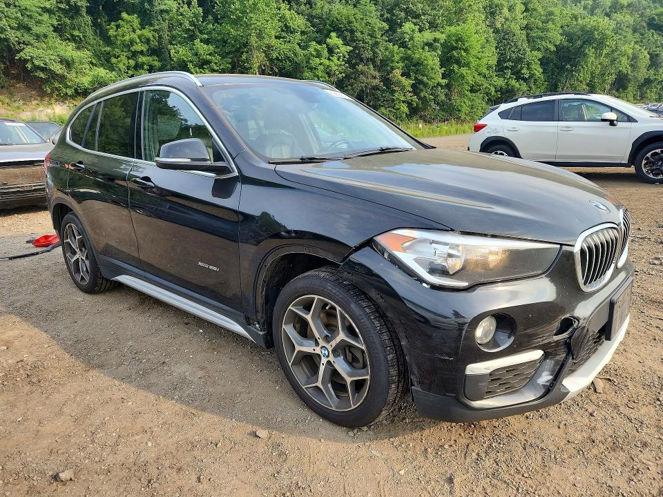 2018 BMW X1 VIN WBXHT3C32J5F90813 COPART salvage auction — REAR END, Ny - Mv-907A Salvage Certificate, sold $1,100 on 2026-07-28 (photo 4)