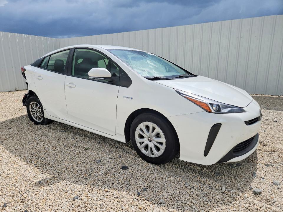 2022 Toyota Prius VIN JTDKAMFU8N3181653 COPART salvage auction — REAR END, La - Certificate Of Title, sold $7,200 on 2026-07-22 (photo 4)