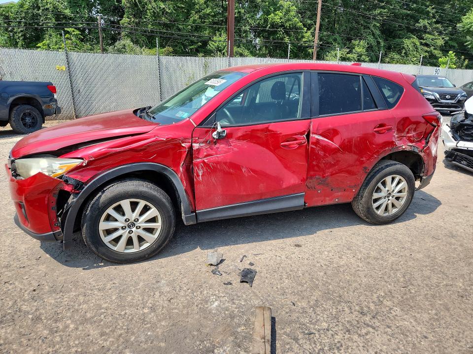 2014 Mazda Cx-5 VIN JM3KE2CY0E0367020 COPART salvage auction — SIDE, Pa - Certificate Of Salvage, sold $15 on 2026-07-29 (photo 1)