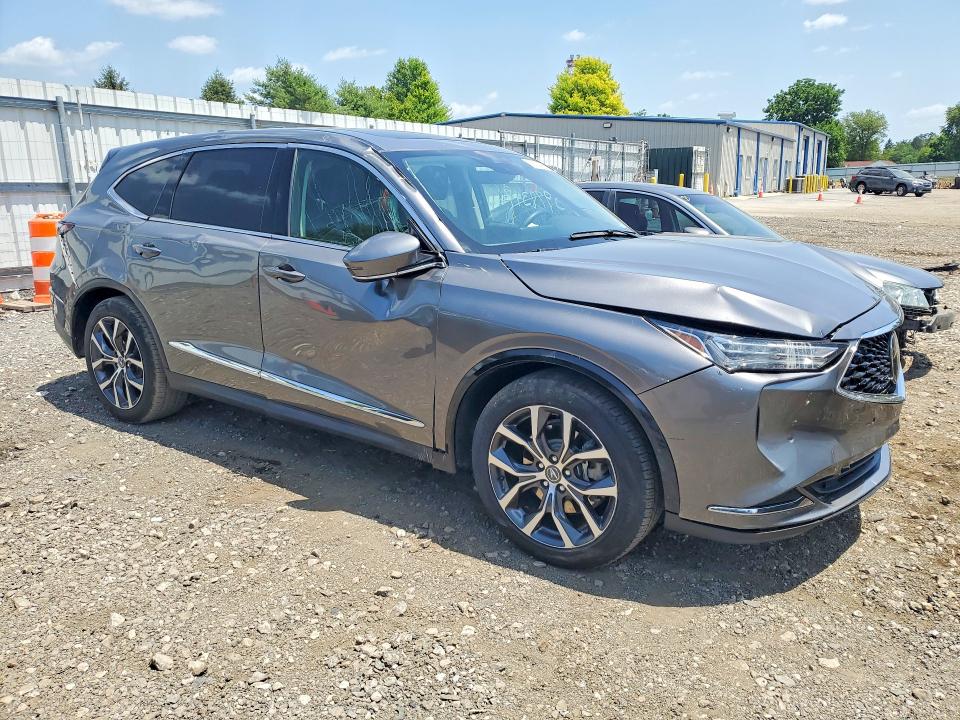 2024 Acura Mdx VIN 5J8YE1H45RL002096 COPART salvage auction — FRONT END, Tn - Certificate Of Title, sold $12,500 on 2026-07-27 (photo 4)