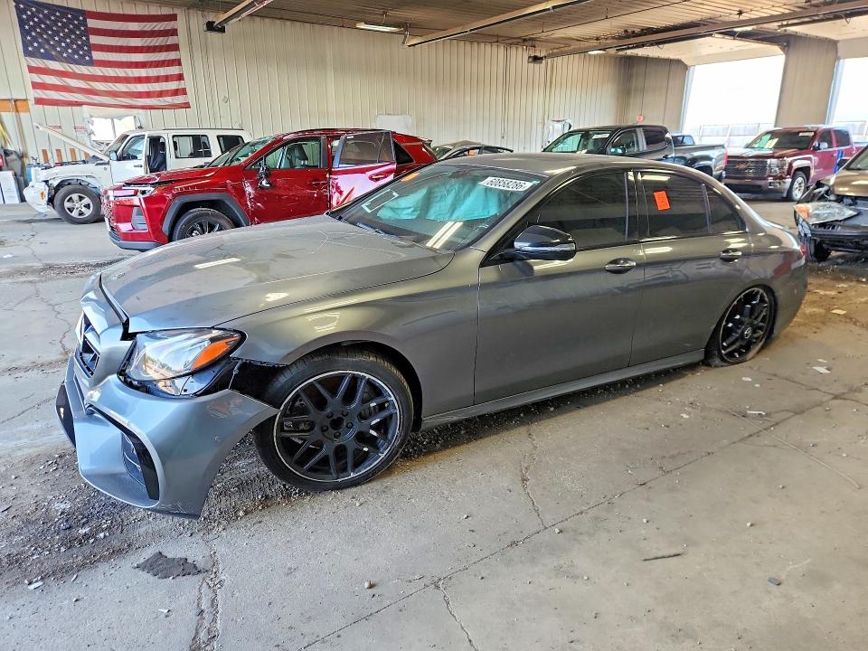 2018 Mercedes-benz E-klasse amg VIN WDDZF6EBXJA391761 COPART salvage auction — FRONT END, Fl - Cert Of Title Slvg Rebuildable, sold $6,000 on 2026-08-10 (photo 1)