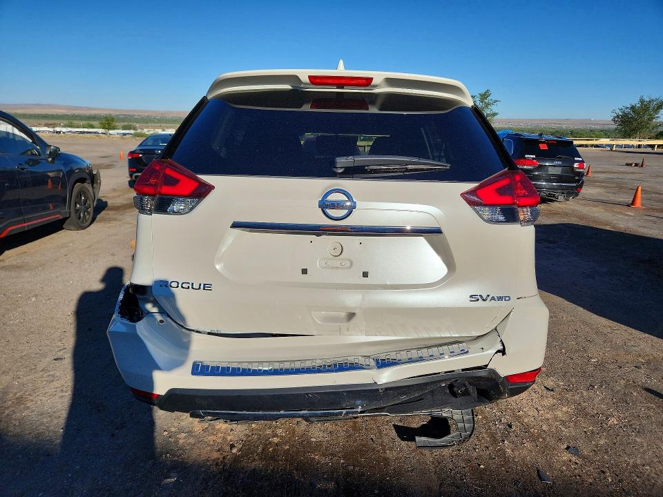 2018 Nissan Rogue VIN JN8AT2MV6JW353066 COPART salvage auction — REAR END, Nm - Cert Of Title-Salvage, sold $4,300 on 2026-07-20 (photo 6)